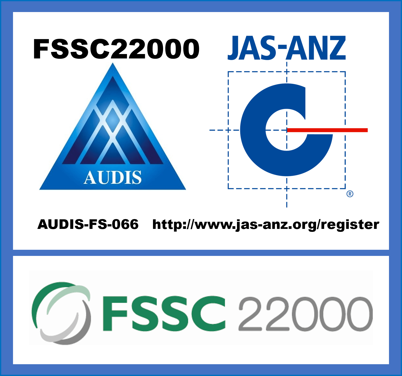 FSSC22000のロゴ